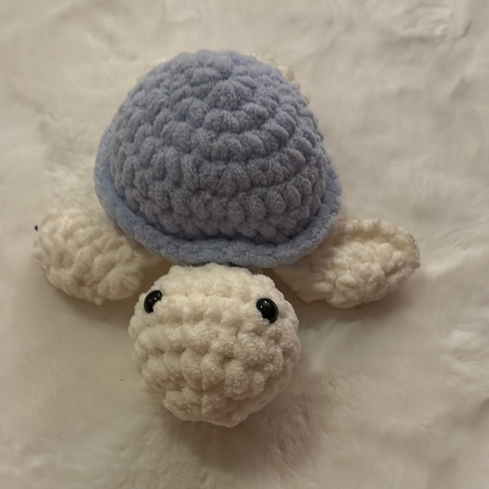 Handmade Plush Turtle Toy